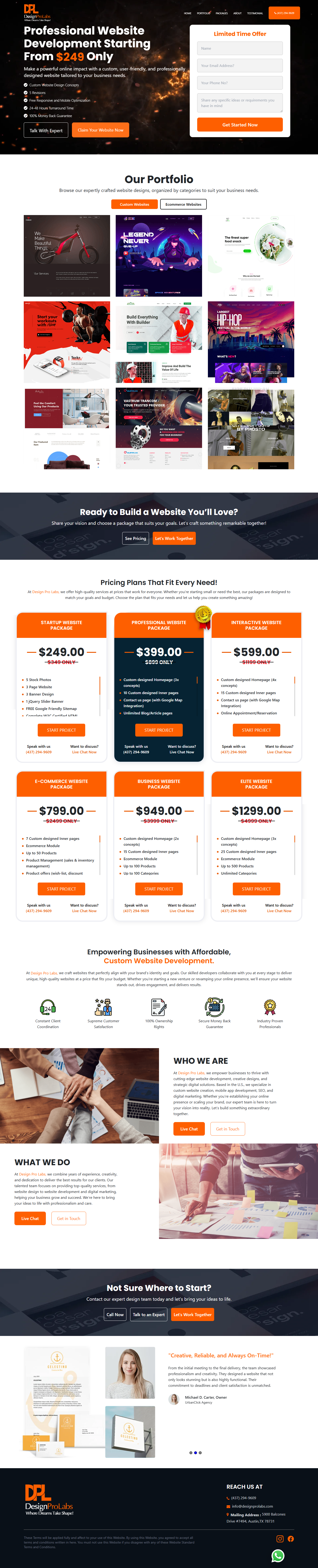 Developed a visually compelling landing page for brand offers, integrating advanced web technologies to highlight services effectively. The page is designed to engage users with a clean, professional interface and seamless performance.
